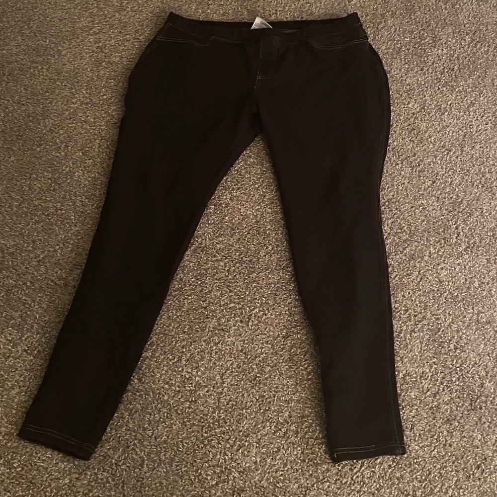 Navy blue jeggings
